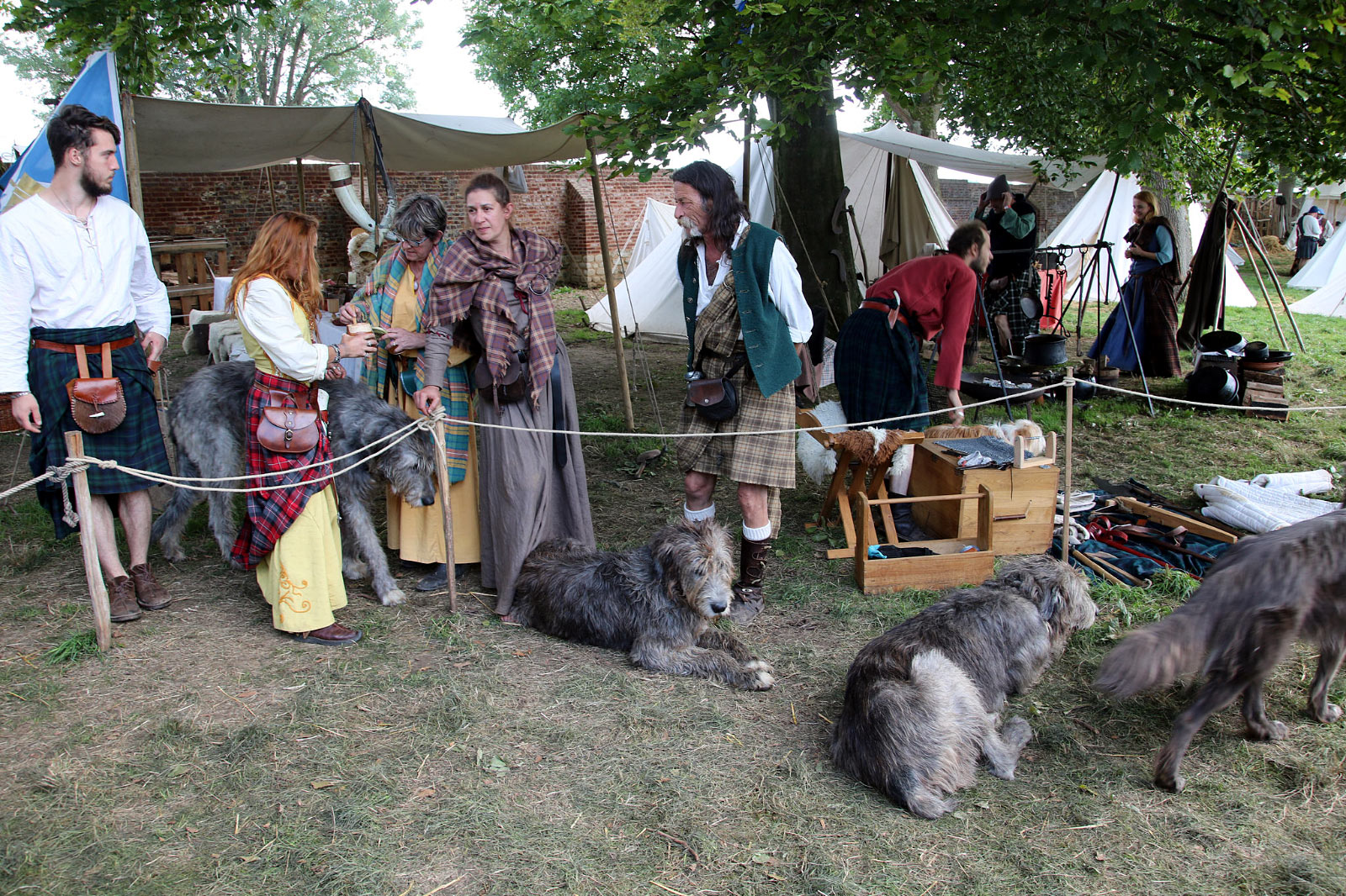 Scottish Days, Hougoumont (Waterloo)